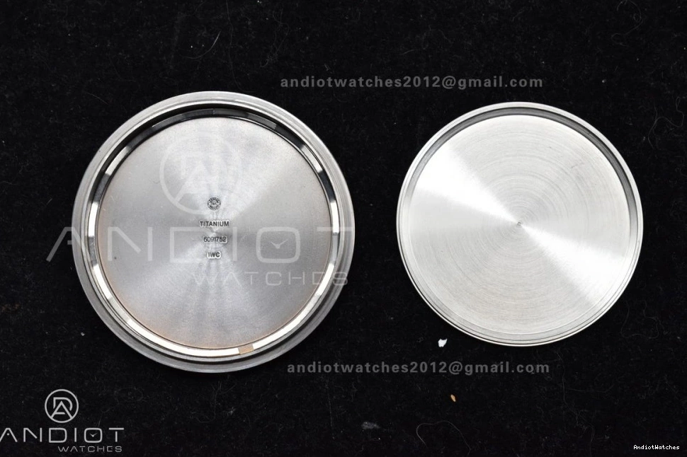 Strap 1:1 on A Real Edition Bronze Minimalist 519 Pilot Big IW501005 Leather ZF Brown Black Dial Best 0302